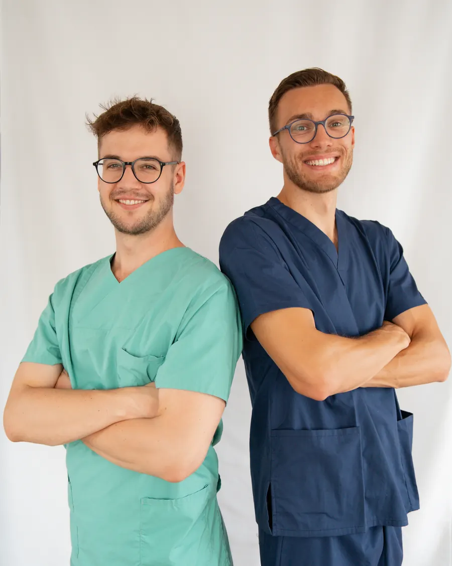Julian Riedmüller und Moritz Oberle, die Gründer von MEDBRO