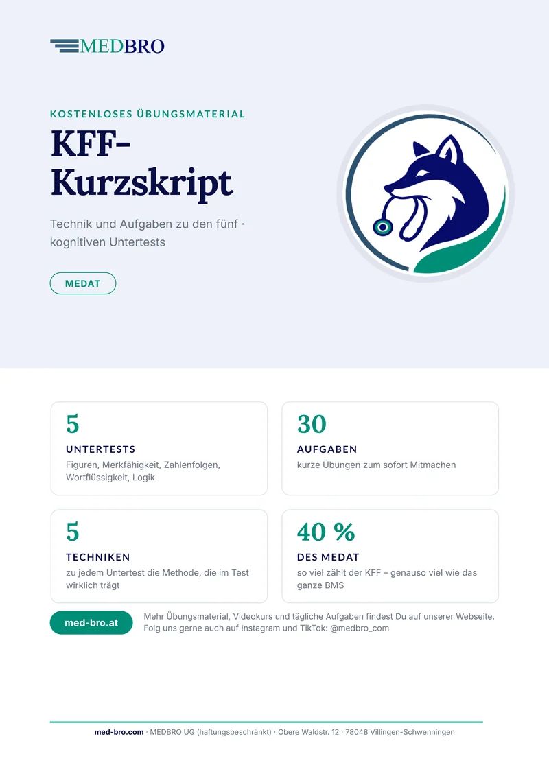 Titelblatt: KFF-Kurzskript